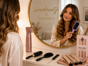 Model met haartools