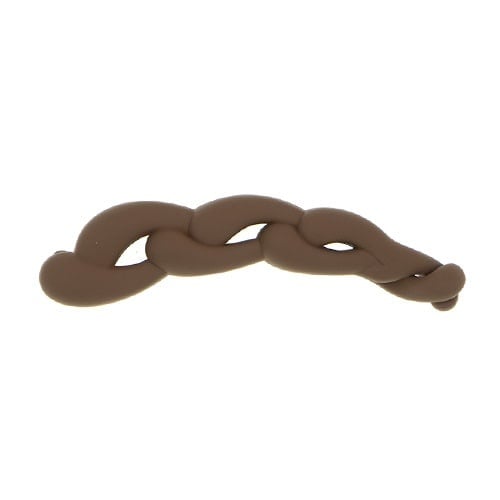 Bananenklem gevlochten mat bruin