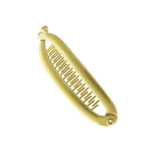 Bananenklem mat goudkleurig