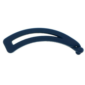 Bananenklem mat open blauw
