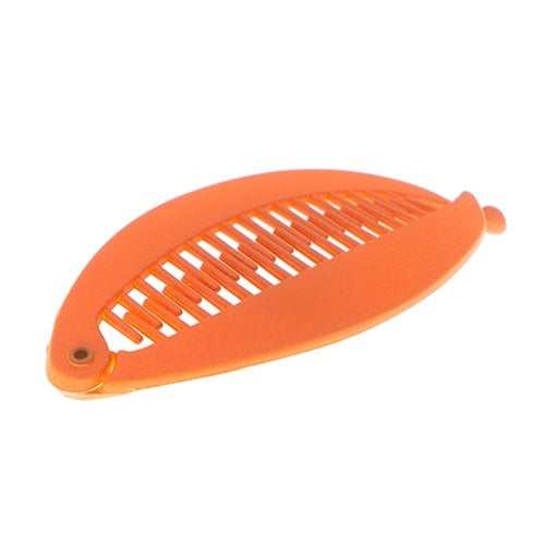 Bananenklem ovaal mat oranje
