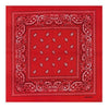 Bandana patroon rood wit