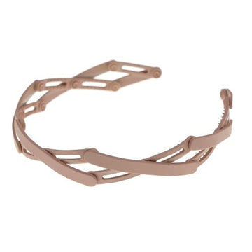 Invouwbare diadeem oud roze