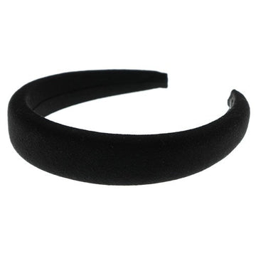 Diadeem soft zwart