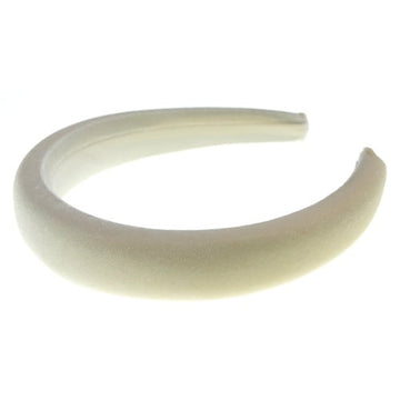 Velvet diadeem beige