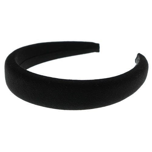 Diadeem soft zwart