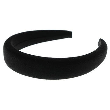 Diadeem soft zwart