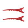 Duckklem rood basic kunststof 2 stuks