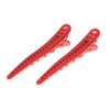 Duckklem rood basic kunststof 2 stuks