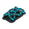 Ez comb houten kralen aqua