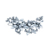 Haar ornament bloemen en strass steentjes