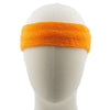 Haarband badstof oranje
