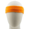 Haarband badstof oranje