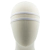 Haarband elastisch sport wit 2 stuks