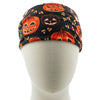 Haarband Halloween pompoen zwart
