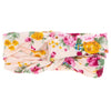 Haarband roze bloemen lus