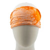 Haarband tie dye smal oranje