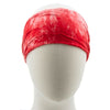 Haarband tie dye smal rood