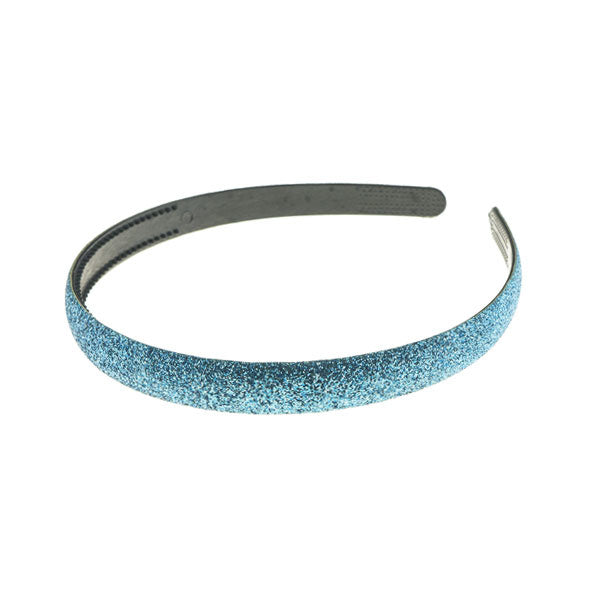 Lichtblauwe glitter diadeem