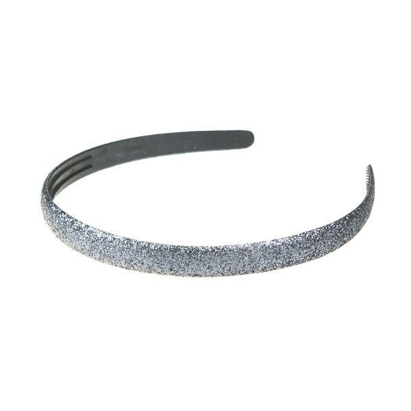 Zilverkleurige glitter diadeem