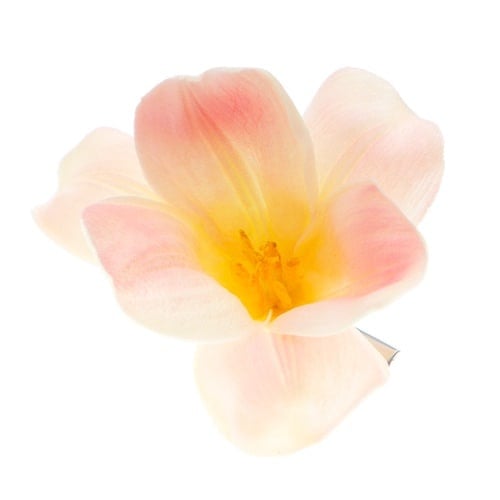 Haarbloem foam roze