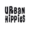 Haarbloem leer Urban Hippies roze
