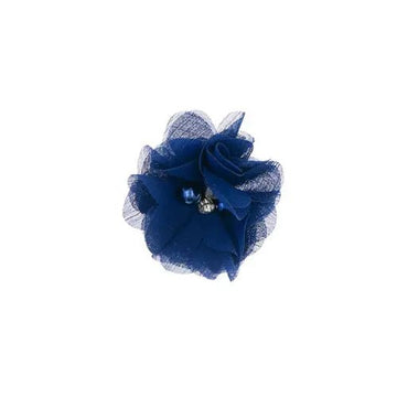 Haarbloem lovely donkerblauw