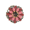 Haarbloem Urban Hippies roze rood