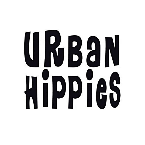 Haarbloem vilt Urban Hippies donkergroen