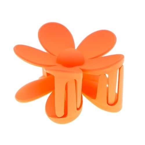Haarklem bloem vrolijke  oranje