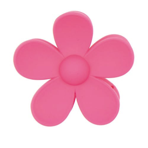 Haarklem bloem vrolijke roze