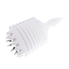 Haarborstel curly styling beige/wit