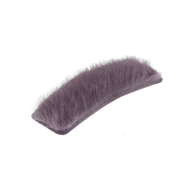 Haarclip rechthoekig soft paars
