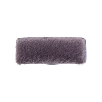 Haarclip rechthoekig soft paars