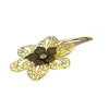 Haarclip Urban Hippies bloem goudkleurig