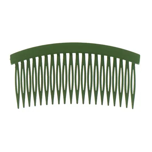 Haarkam mat basic groen