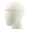 Haarketting ornamenten goudkleurig