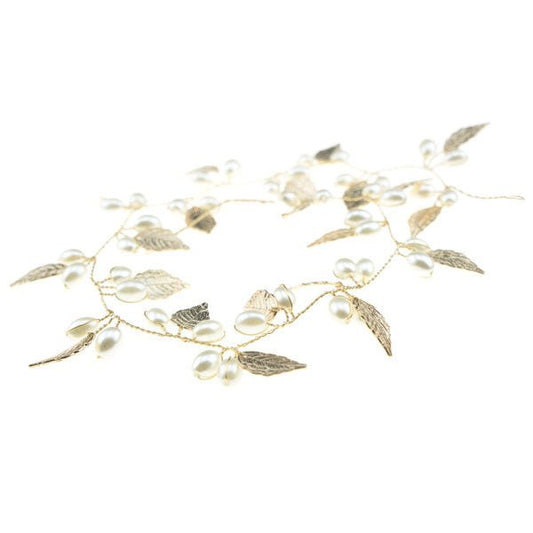 Haarketting speciaal verfijnd goudkleurig