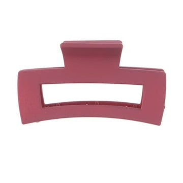 Haarklem rechthoek basic mat  small rood