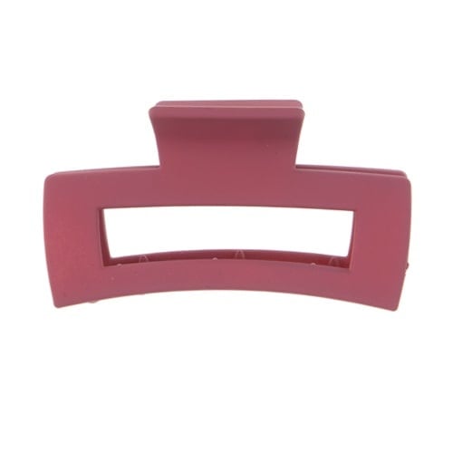 Haarklem rechthoek basic mat  small rood
