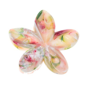 Haarklem sterbloem marmerlook multicolour