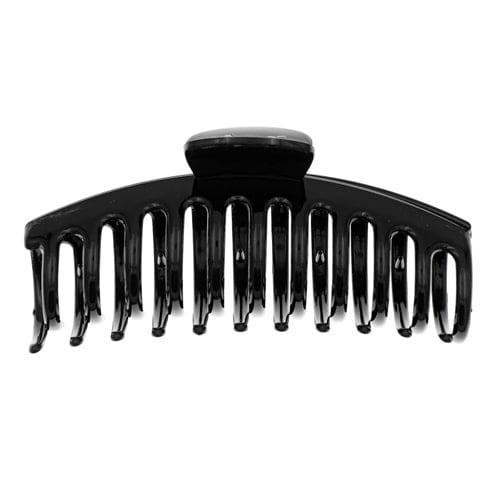 Haarklem XL zwart voor lang en dik haar.