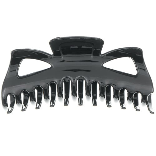 Haarklem XXL zwart voor lang en dik haar.