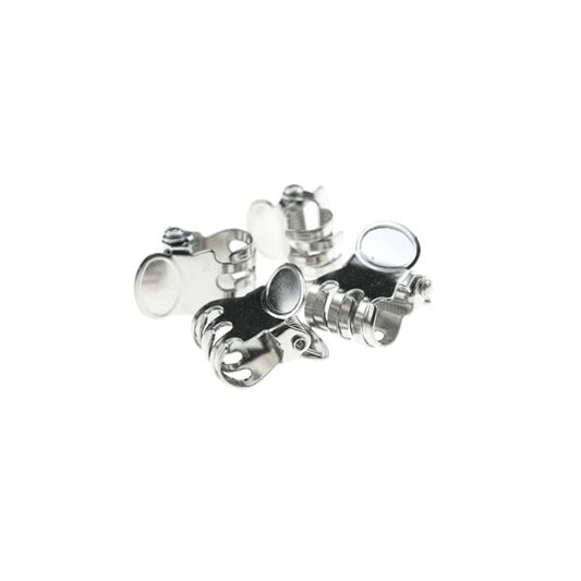 Haarklemmetjes klein zilverkleurig 4 stuks