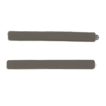 Haarschuifjes basic mat grijs