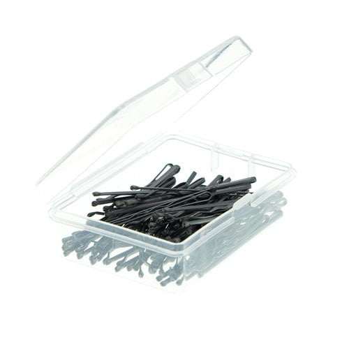 Haarschuifjes set van 50 stuks kleur grijs