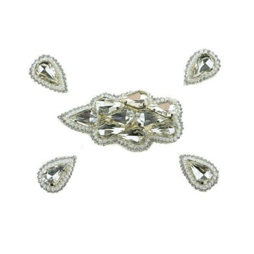 Haarsierraad Pink Pewter naomi silver