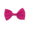 Haarstrik model strak in de kleur fuchsia