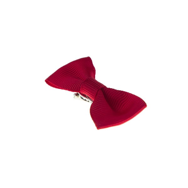 Haarstrik model strak in de kleur rood