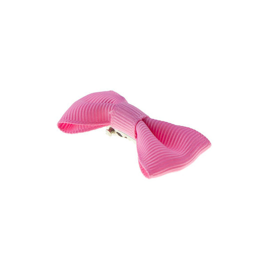 Haarstrikje klein vrolijk in de kleur roze